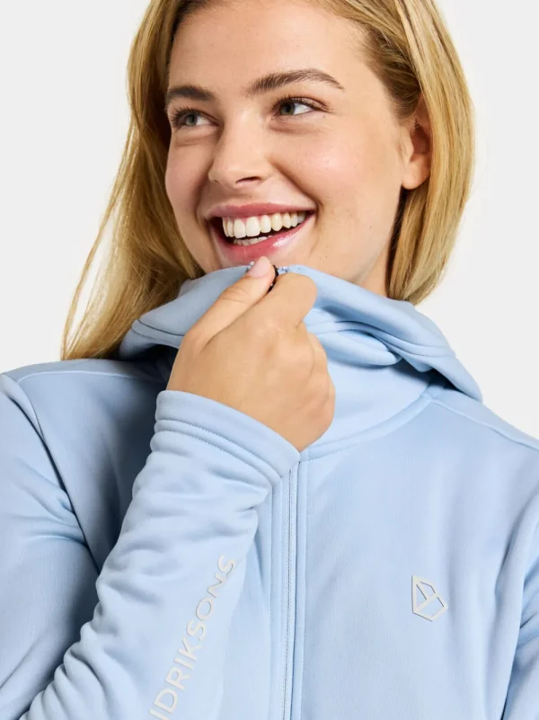 Didriksons Anneli Full-Zip> Fleecetröjor & Mellanlager