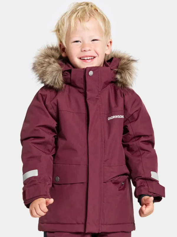 Didriksons Björnen Kids' Parka>Barn Höstjackor | Vinterjackor