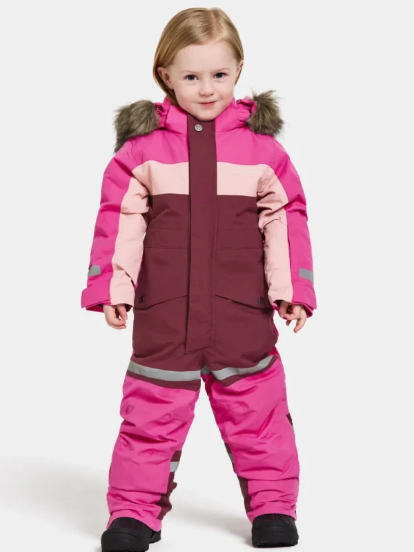 Didriksons Bjärven Kids' Coverall>Barn Vinteroveraller