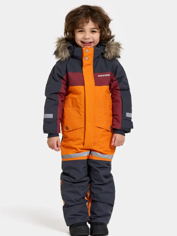 Didriksons Bjärven Kids' Coverall>Barn Vinteroveraller