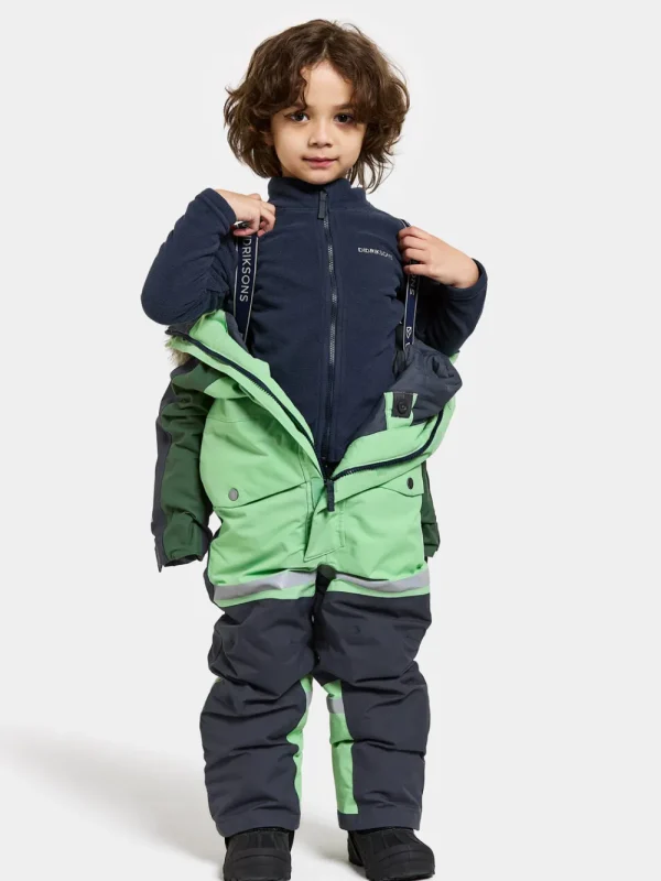 Didriksons Bjärven Kids' Coverall>Barn Vinteroveraller