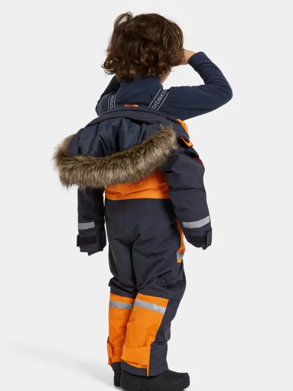 Didriksons Bjärven Kids' Coverall>Barn Vinteroveraller