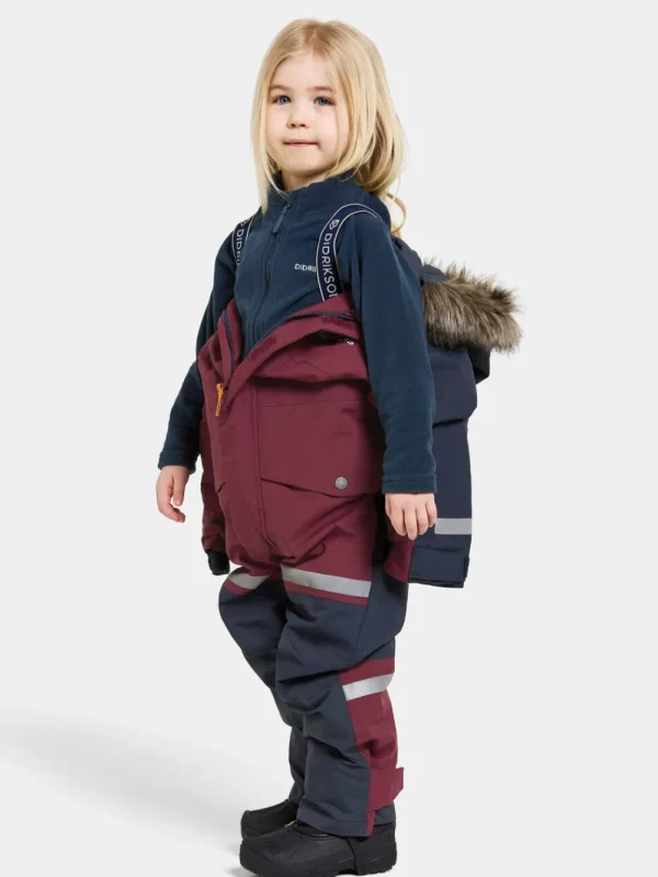 Didriksons Bjärven Kids' Coverall>Barn Vinteroveraller