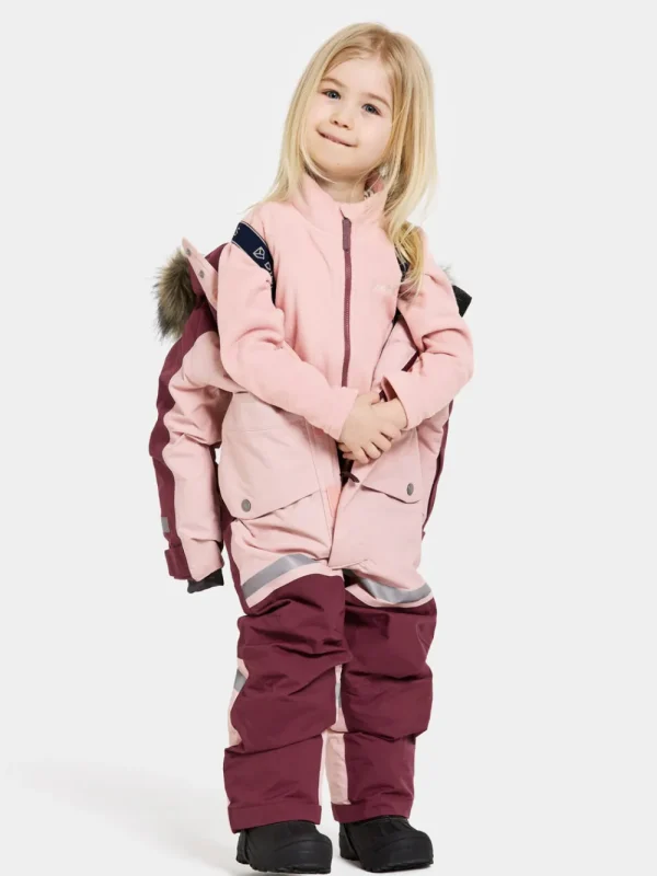 Didriksons Bjärven Kids' Coverall>Barn Vinteroveraller