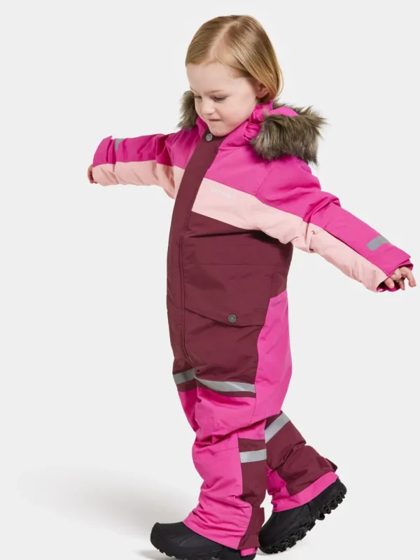 Didriksons Bjärven Kids' Coverall>Barn Vinteroveraller