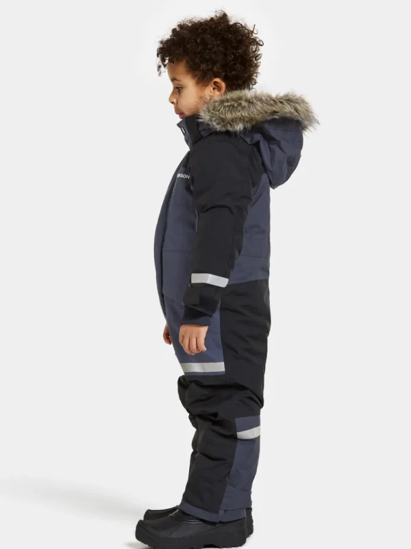 Didriksons Bjärven Kids' Coverall>Barn Vinteroveraller