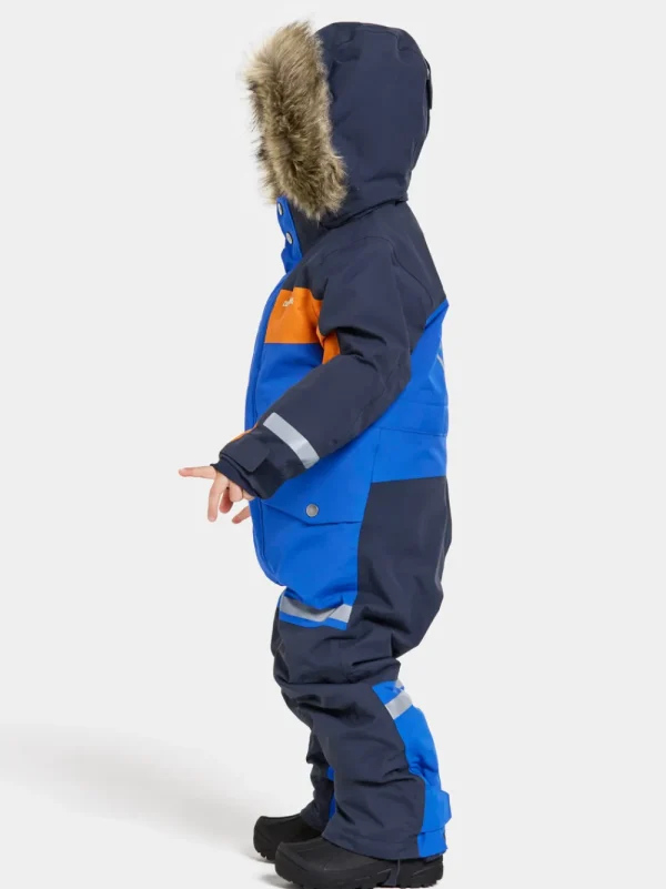 Didriksons Bjärven Kids' Coverall>Barn Vinteroveraller