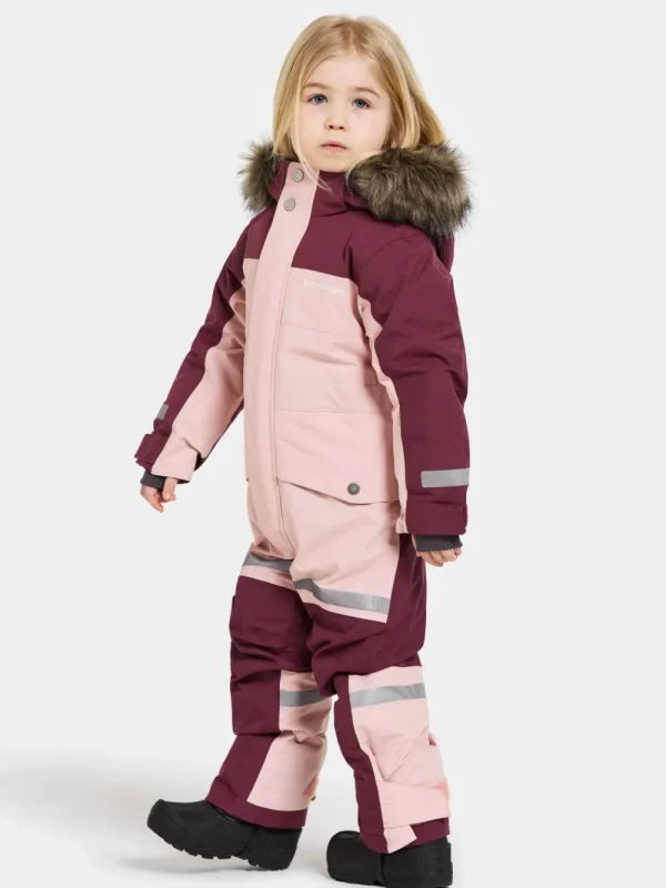 Didriksons Bjärven Kids' Coverall>Barn Vinteroveraller