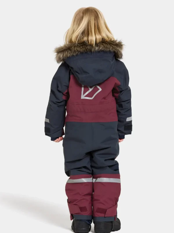 Didriksons Bjärven Kids' Coverall>Barn Vinteroveraller