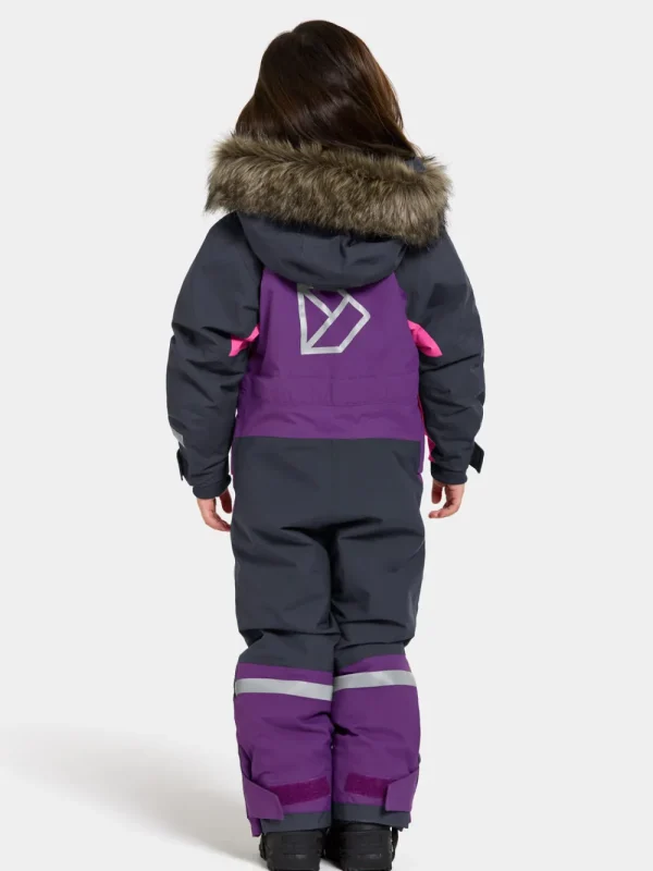 Didriksons Bjärven Kids' Coverall>Barn Vinteroveraller