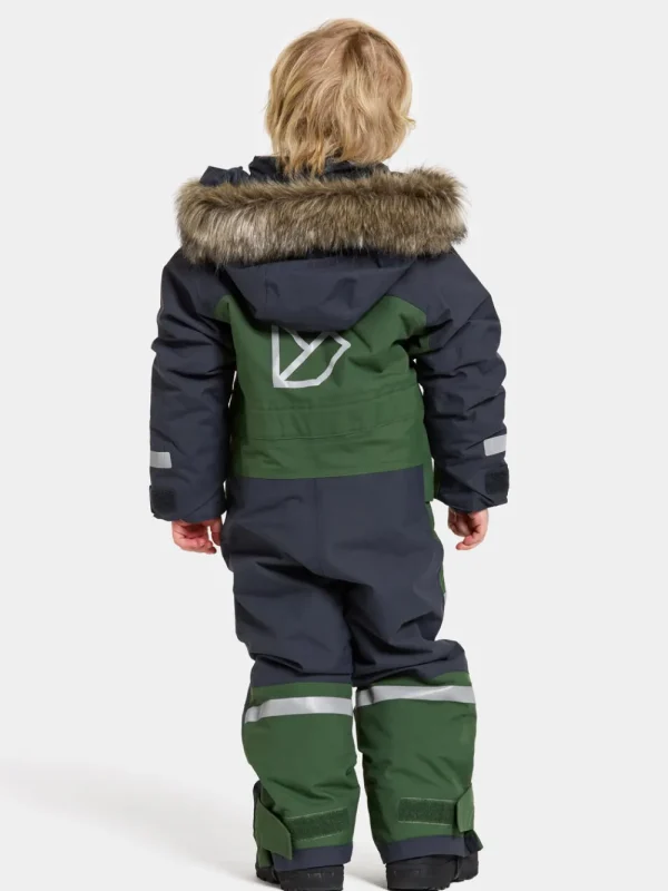 Didriksons Bjärven Kids' Coverall>Barn Vinteroveraller