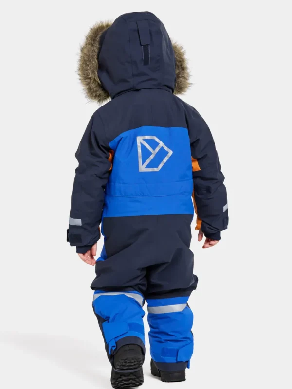 Didriksons Bjärven Kids' Coverall>Barn Vinteroveraller