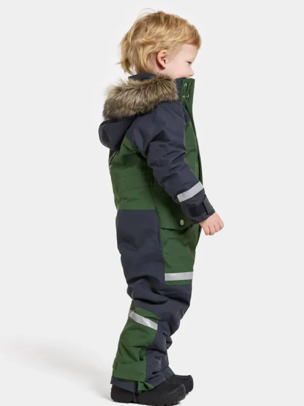 Didriksons Bjärven Kids' Coverall>Barn Vinteroveraller