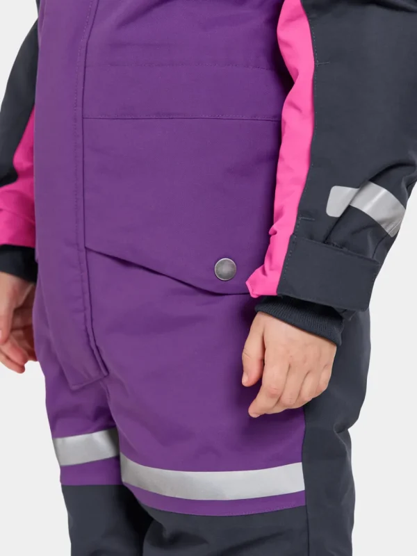 Didriksons Bjärven Kids' Coverall>Barn Vinteroveraller