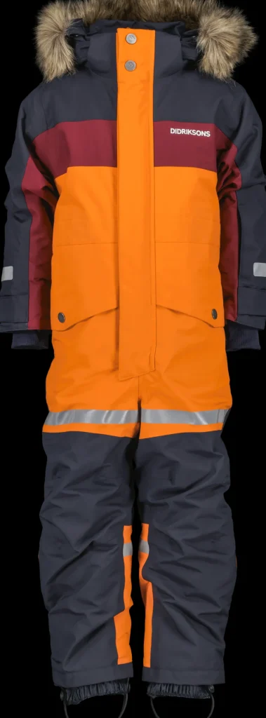 Didriksons Bjärven Kids' Coverall>Barn Vinteroveraller