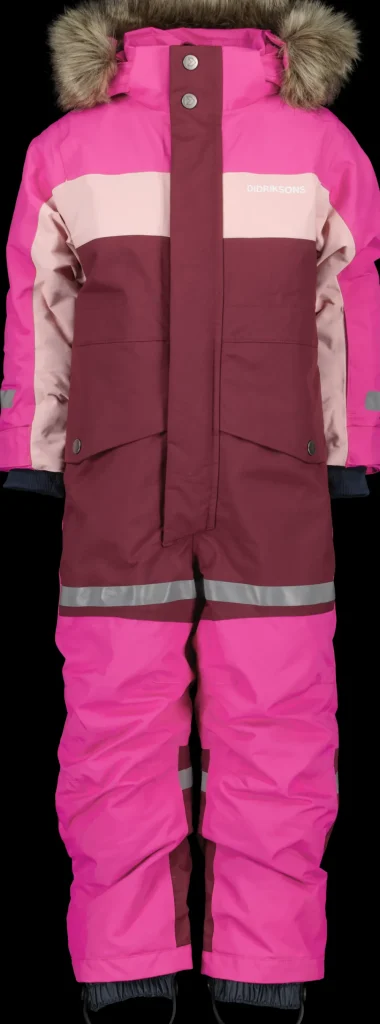 Didriksons Bjärven Kids' Coverall>Barn Vinteroveraller