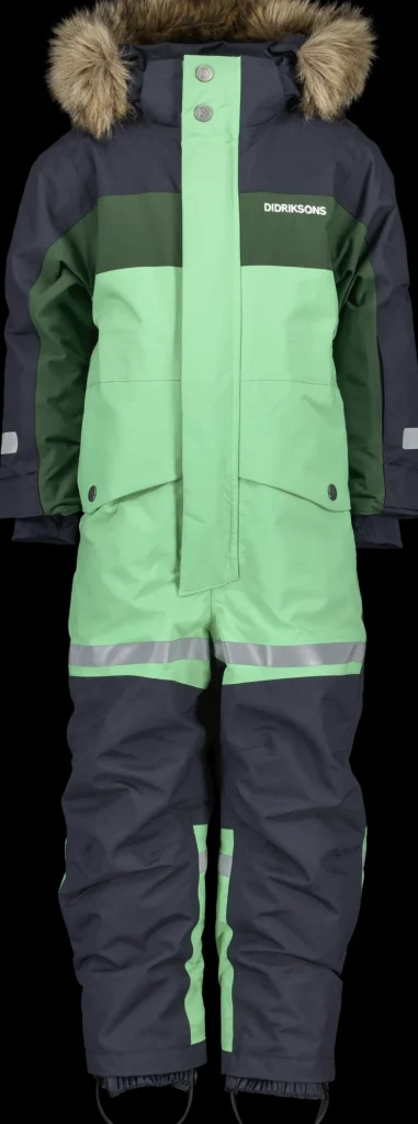 Didriksons Bjärven Kids' Coverall>Barn Vinteroveraller