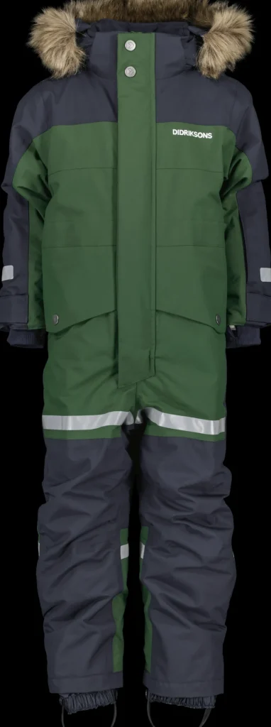 Didriksons Bjärven Kids' Coverall>Barn Vinteroveraller