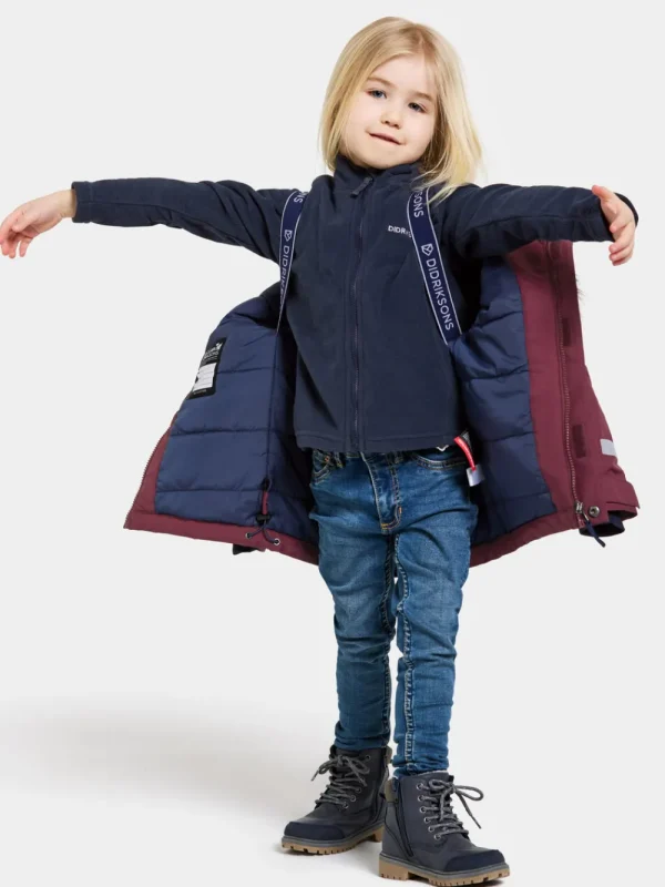 Didriksons Bjärven Kids' Parka>Barn Höstjackor | Vinterjackor