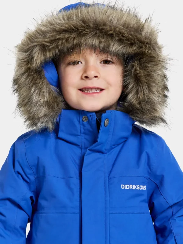 Didriksons Bjärven Kids' Parka>Barn Höstjackor | Vinterjackor