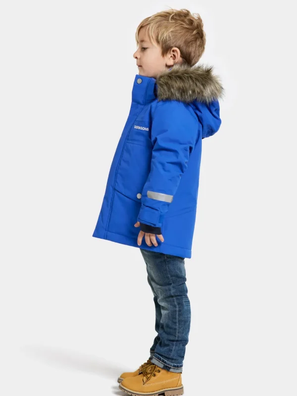 Didriksons Bjärven Kids' Parka>Barn Höstjackor | Vinterjackor