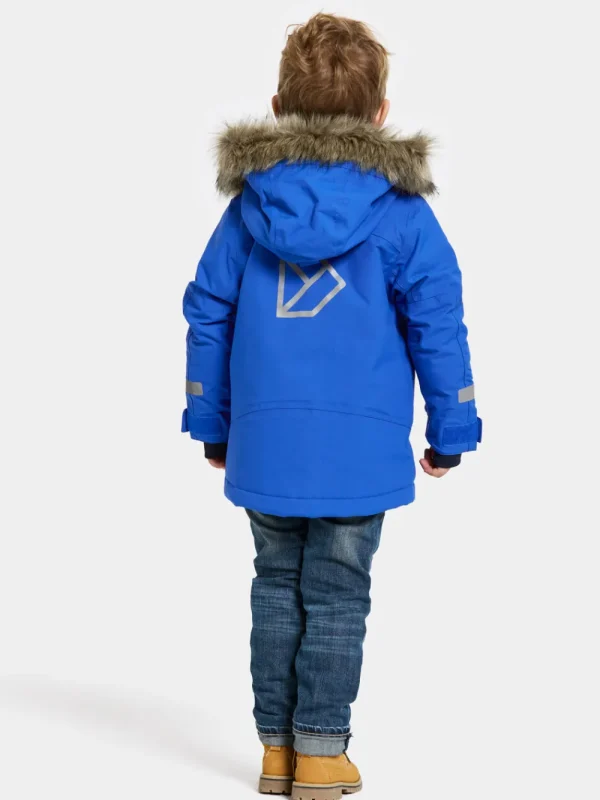 Didriksons Bjärven Kids' Parka>Barn Höstjackor | Vinterjackor