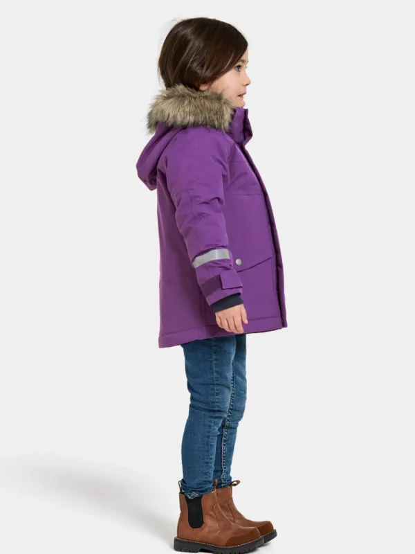 Didriksons Bjärven Kids' Parka>Barn Höstjackor | Vinterjackor