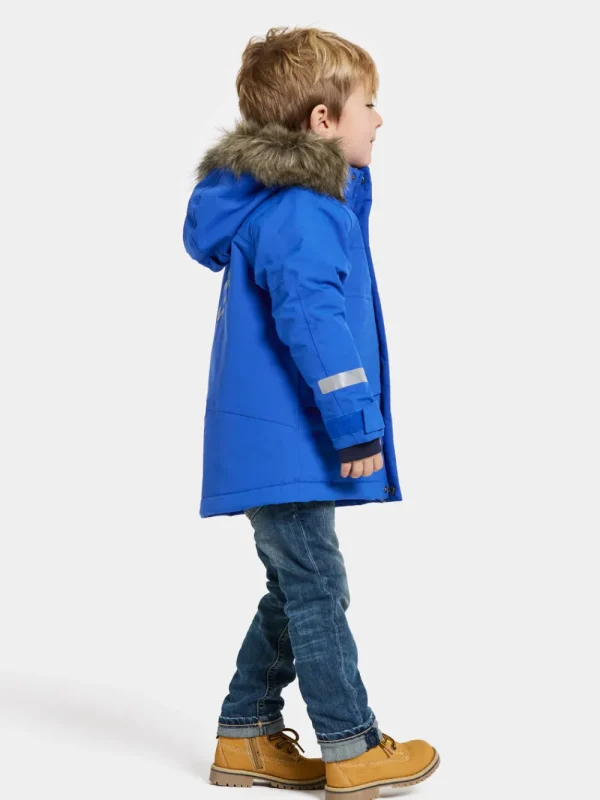 Didriksons Bjärven Kids' Parka>Barn Höstjackor | Vinterjackor