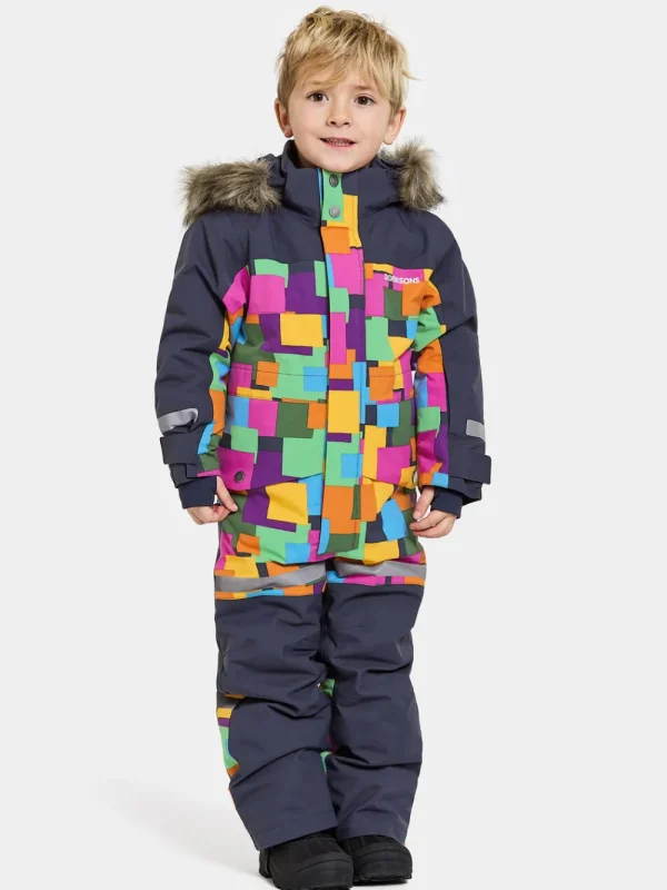 Didriksons Bjärven Pr Kids' Coverall>Barn Vinteroveraller