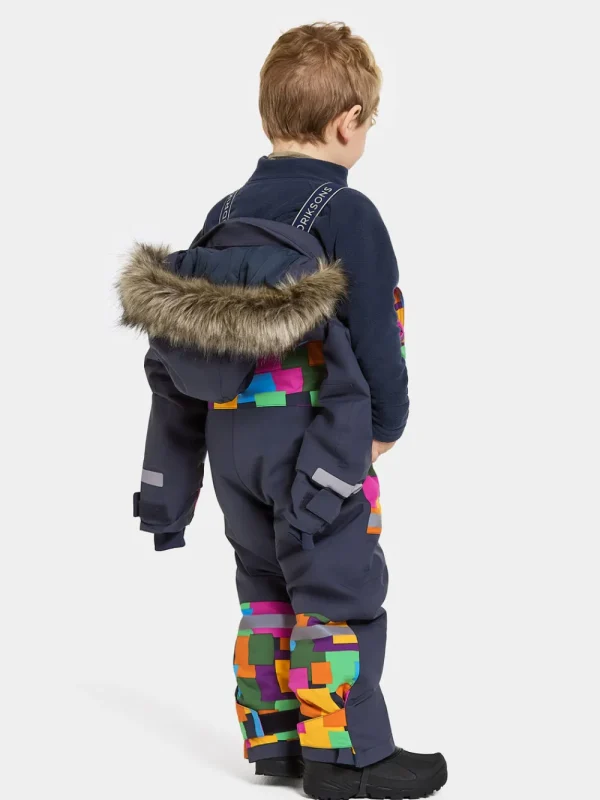 Didriksons Bjärven Pr Kids' Coverall>Barn Vinteroveraller