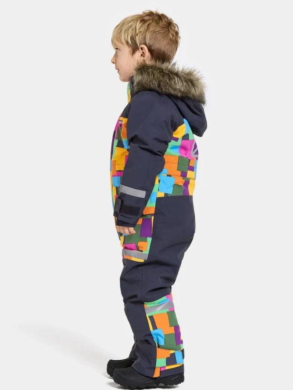 Didriksons Bjärven Pr Kids' Coverall>Barn Vinteroveraller