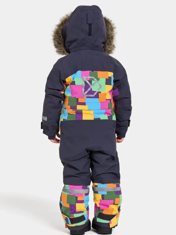 Didriksons Bjärven Pr Kids' Coverall>Barn Vinteroveraller