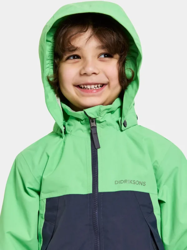 Didriksons Bladet Kids' Jacket>Barn Höstjackor | Vinterjackor