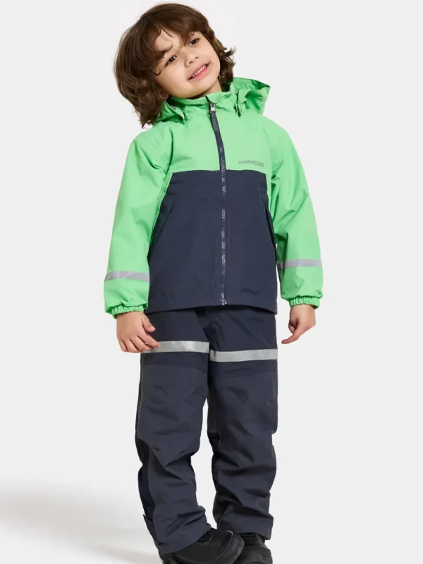 Didriksons Bladet Kids' Jacket>Barn Höstjackor | Vinterjackor