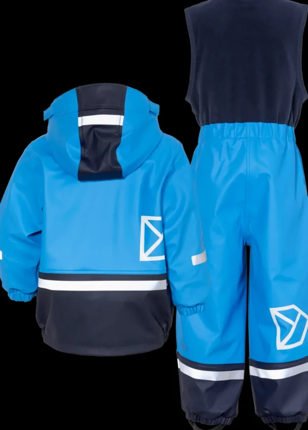 Didriksons Boardman Kids' Set Galon®>Barn Fodrade Regnställ