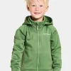 Didriksons Corin Kids' Full-Zip>Barn Softshelljackor | Fleecetröjor & Mellanlager