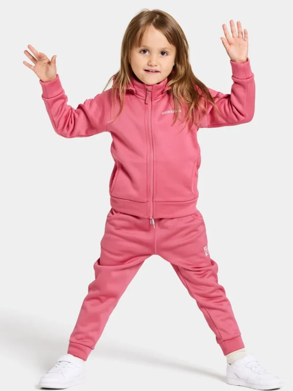 Didriksons Corin Kids' Full-Zip>Barn Softshelljackor | Fleecetröjor & Mellanlager