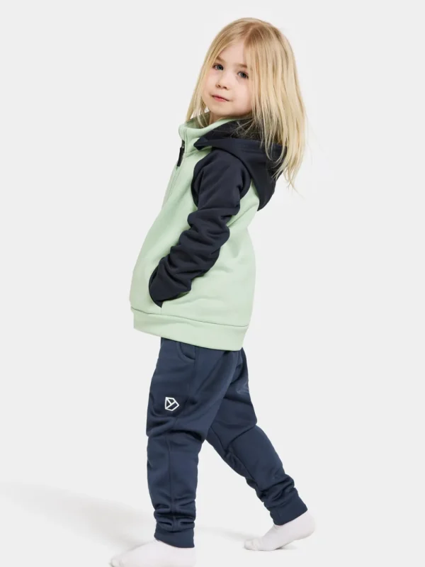 Didriksons Corin Kids' Full-Zip>Barn Softshelljackor | Fleecetröjor & Mellanlager