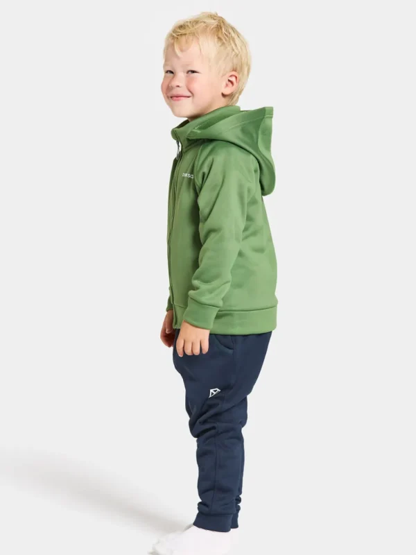 Didriksons Corin Kids' Full-Zip>Barn Softshelljackor | Fleecetröjor & Mellanlager