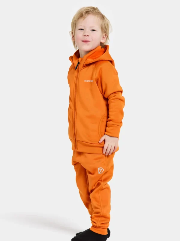 Didriksons Corin Kids' Full-Zip>Barn Softshelljackor | Fleecetröjor & Mellanlager