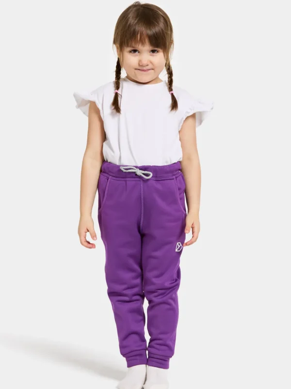 Didriksons Corin Kids' Pants>Barn Mjukisbyxor | Fleecebyxor