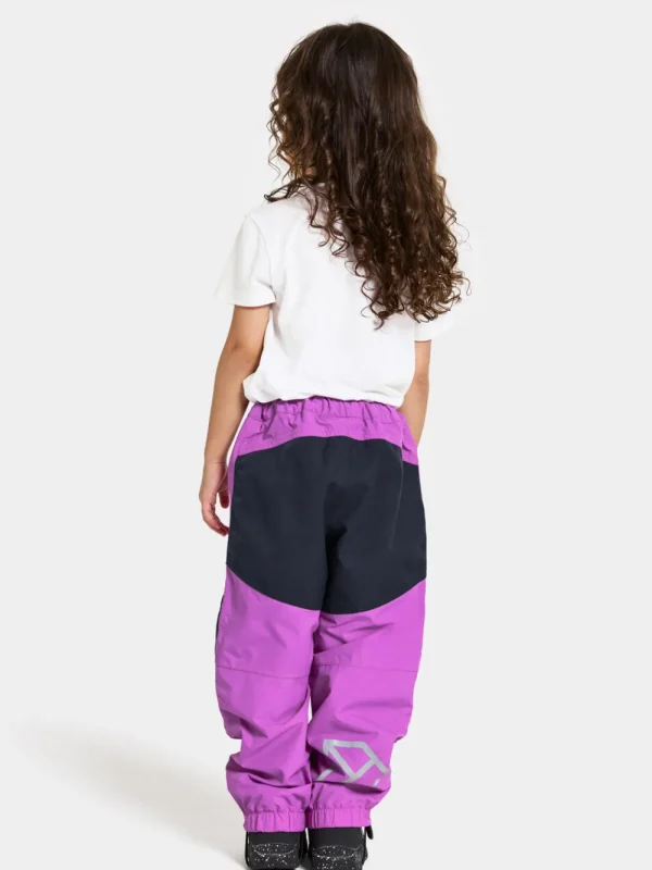 Didriksons Dusk Kids' Pants>Barn Överdragsbyxor & Regnbyxor