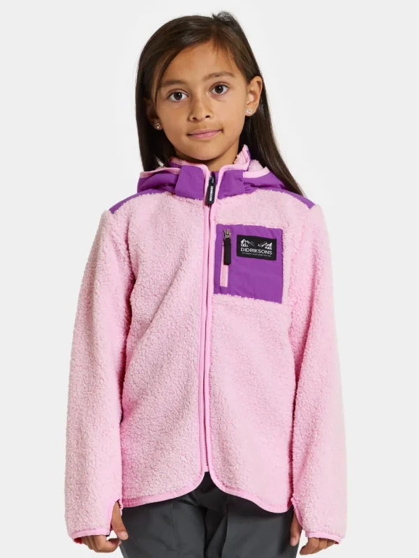 Didriksons Exa Kids' Full Zip>Barn Tröjor & T-Shirts | Överdelar