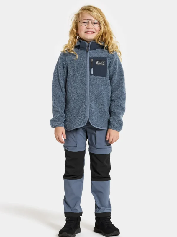 Didriksons Exa Kids' Full Zip>Barn Tröjor & T-Shirts | Överdelar