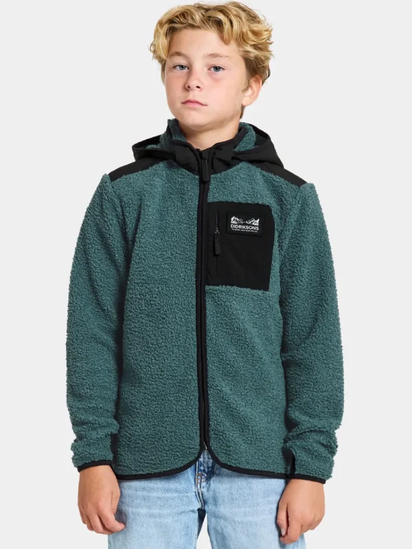 Didriksons Exa Kids' Full-Zip>Barn Tröjor & T-Shirts | Överdelar