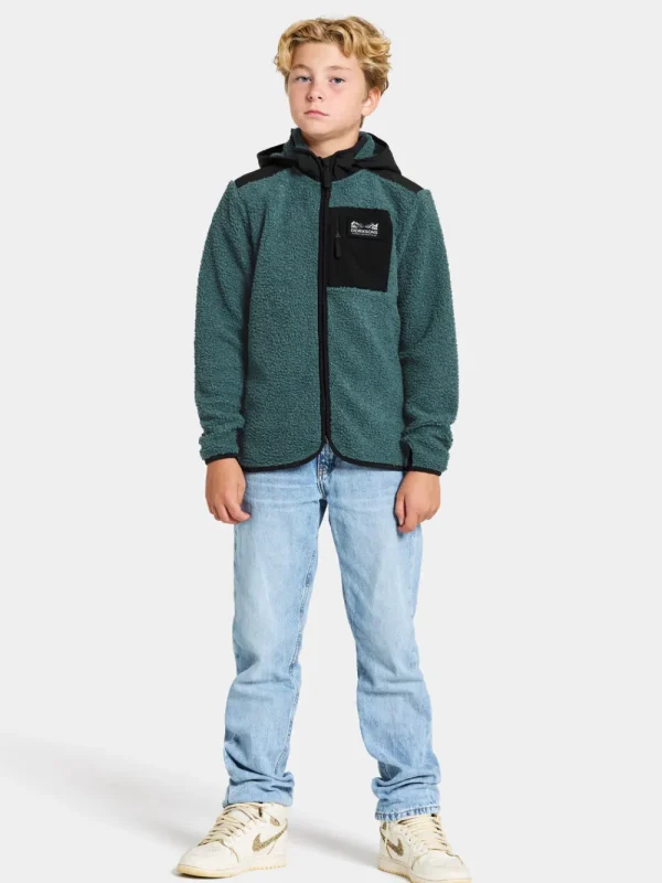 Didriksons Exa Kids' Full-Zip>Barn Tröjor & T-Shirts | Överdelar