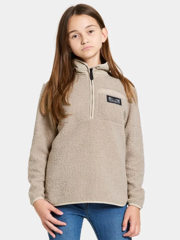 Didriksons Exa Kids' Half Zip>Barn Fleecetröjor & Mellanlager | Fleecejackor & Fleecetröjor