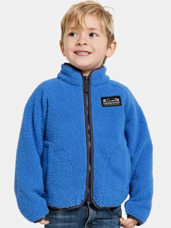 Didriksons Gibbs Kids' Full-Zip>Barn Fleecetröjor & Mellanlager | Tröjor & T-Shirts