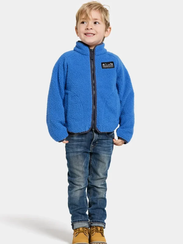 Didriksons Gibbs Kids' Full-Zip>Barn Fleecetröjor & Mellanlager | Tröjor & T-Shirts