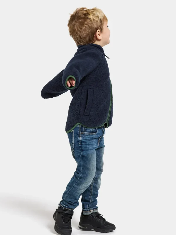 Didriksons Gibbs Kids' Full-Zip>Barn Fleecetröjor & Mellanlager | Tröjor & T-Shirts